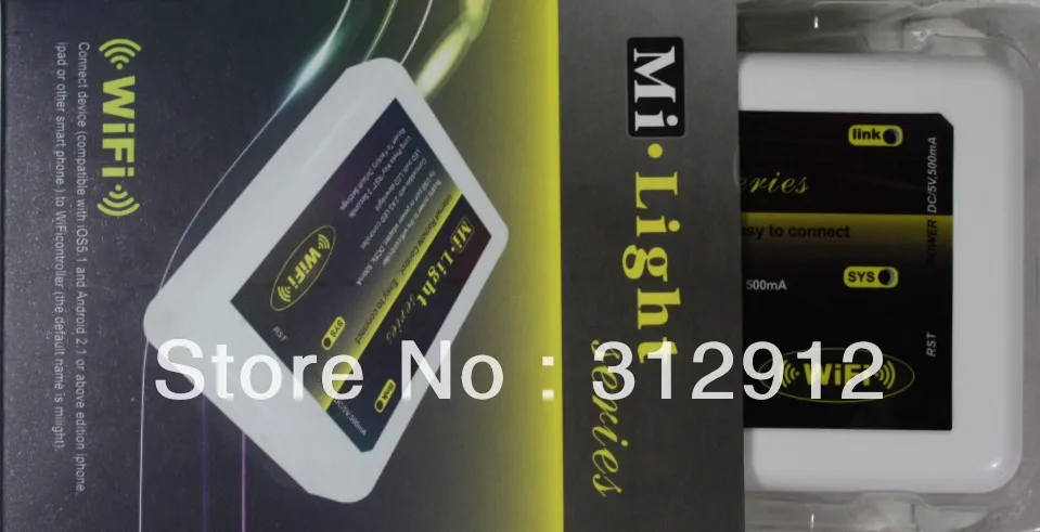 Светодиодный WIFI контроллер совместим с 2 4 ГГц RGB RGBW CC цветным контроллером (серия