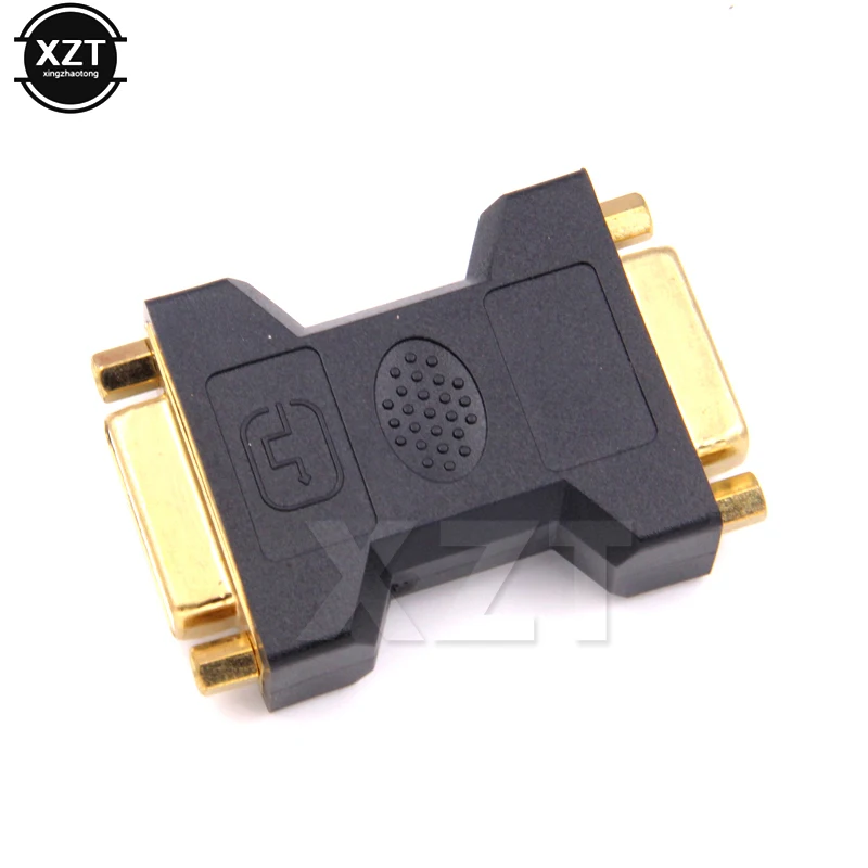 Горячая продажа разъем DVI 24 + 5 гнездовой адаптер конвертер позолоченный для