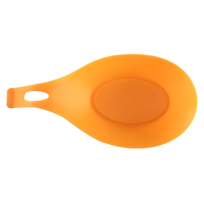 Orange Кухонные аксессуары, гаджеты, силиконовая универсальная ложка, подставка для коврика, подставка для посуды, кухонная утварь, кухонные гаджеты - Цвет: Orange