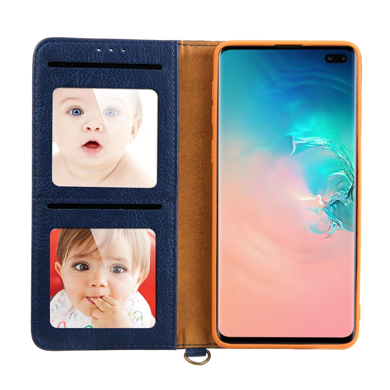 Чехол-кошелек для samsung Galaxy S10, многофункциональный флип-чехол с подставкой для карт, чехол для смартфона samsung S10 Plus, полный защитный чехол
