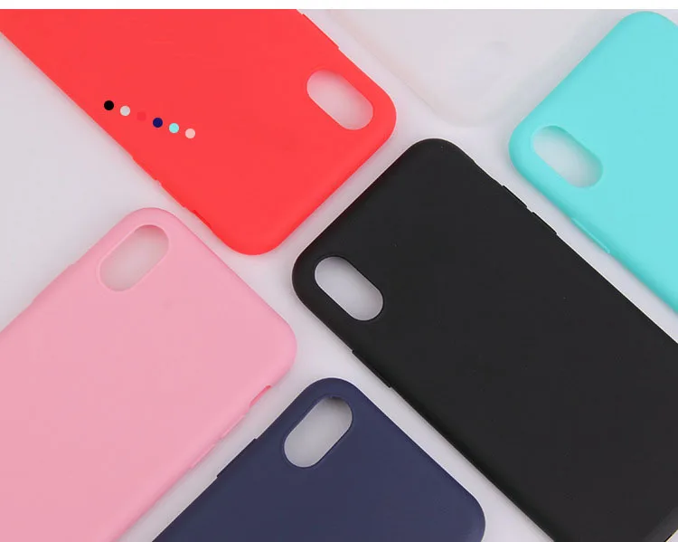 Ультратонкий матовый чехол Demelfu для iPhone X 7 8 6 6s Plus из мягкой резины чехлы 5 5s SE Plus|case