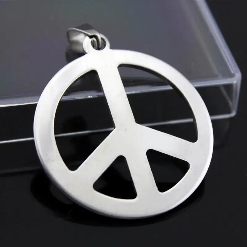 Розничная торговля Хиппи ювелирные изделия из нержавеющей стали Серебряная