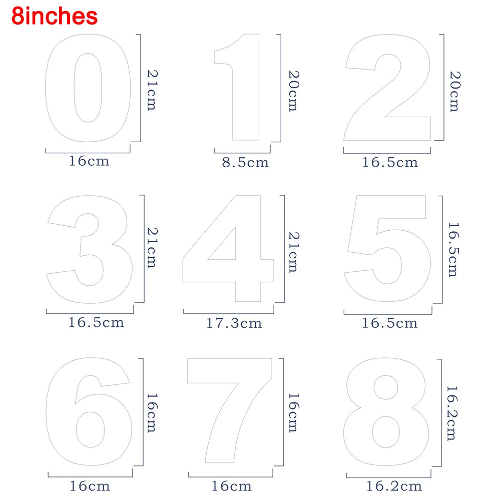 Цифры Набор форм для торта декорирования выпечки формы кухонный инструмент