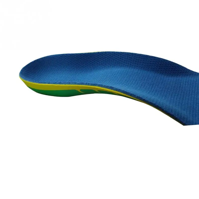 Унисекс Нейлон ортопедические стельки Плоскостопие здоровья подошва Pad обувь