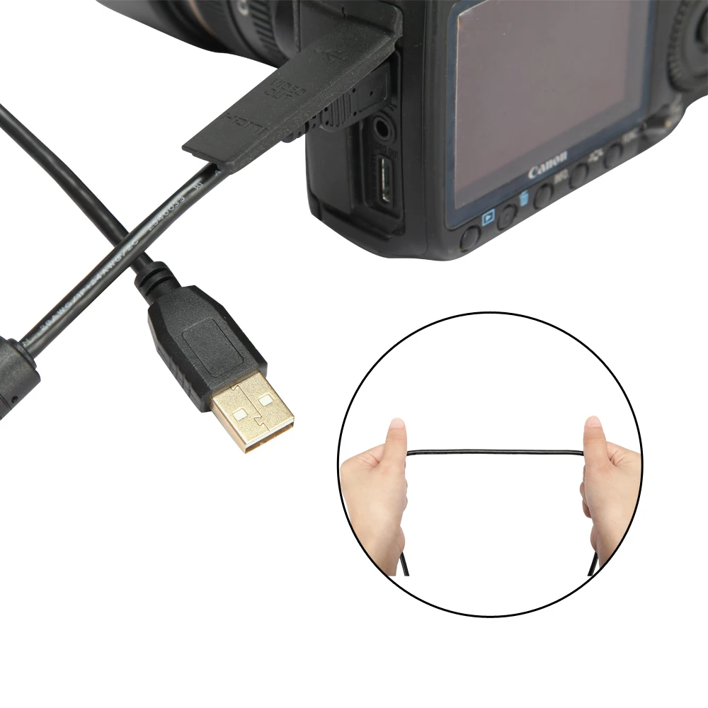 5 метров/10 метров длиной 2,0 Мини USB Бронзовый кабель для передачи данных Высокоскоростной шнур питания для зарядного устройства DSLR камеры sony PS3 контроллер