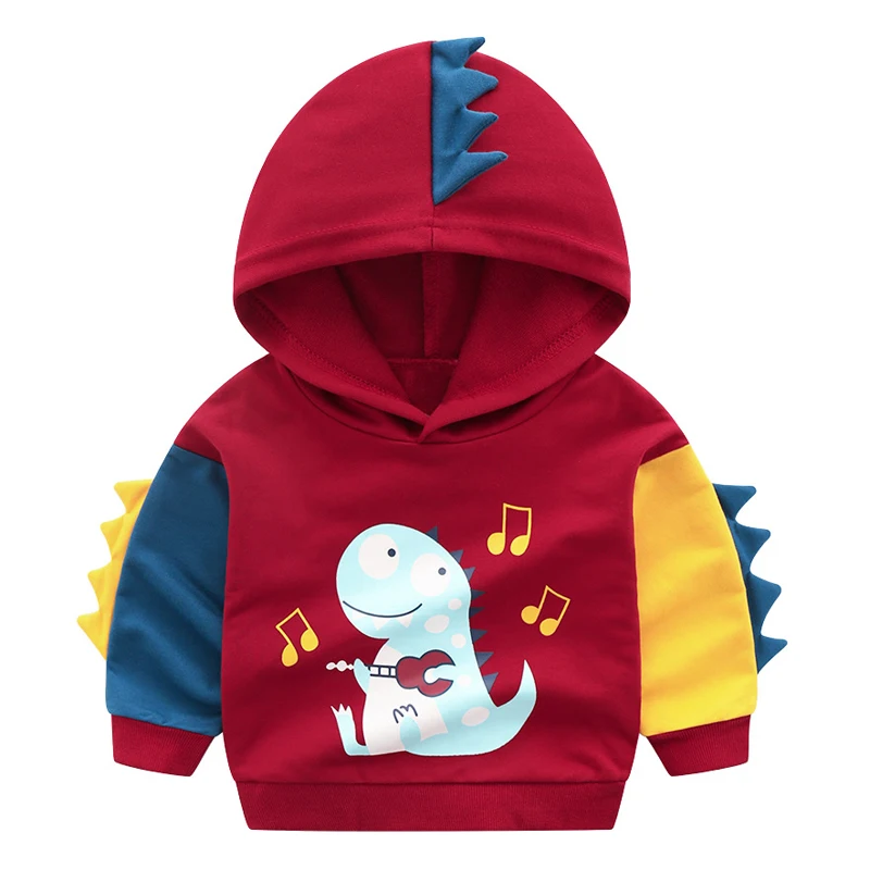 BINIDUCKLING/модные детские толстовки с капюшоном для мальчиков Детская верхняя