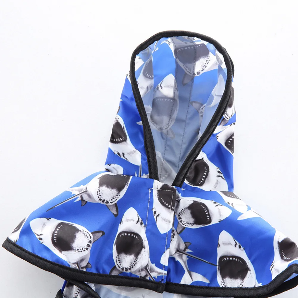 Pet нарядная одежда для собак собака Куртка из искусственной кожи PU плед плащ куртка для домашних животных Дождь Pet Попона для собаки плюшевый плащ chubasquero Перро#15