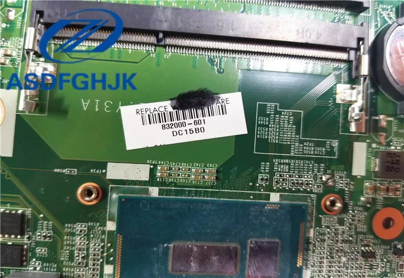 Материнская плата для ноутбука 832000 601 HP Envy 17 K серия материнская DAY31AMB6C0 с i7 5500U ЦП GTX