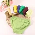 Однотонное нижнее белье для мальчиков 12 шт.лот, детское нижнее белье, детские трусы, костюм 1-10 лет