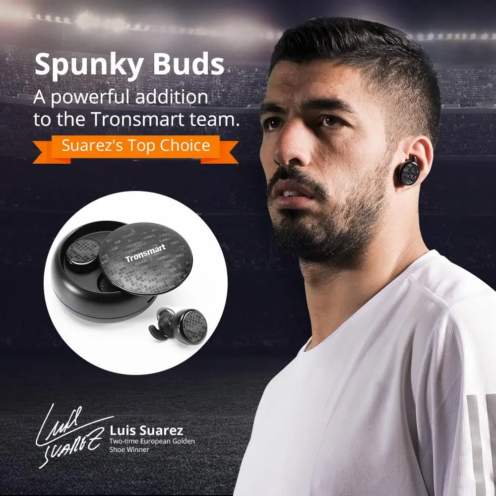 Оригинальные наушники Tronsmart Encore Spunky Buds TWS беспроводные Bluetooth 5 0 IPX5 Hi-Fi стерео аудио