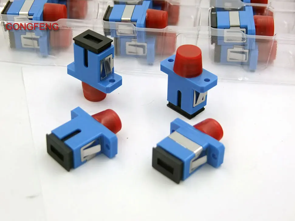 Оптовая продажа 10 шт. Новый Популярный пластиковый оптический коннектор FC/SC