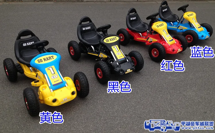 Новая Детская электрическая коляска в виде машины ant Road Karting, четыре двухприводных игрушечных автомобиля с дистанционным управлением, ребенок может сидеть