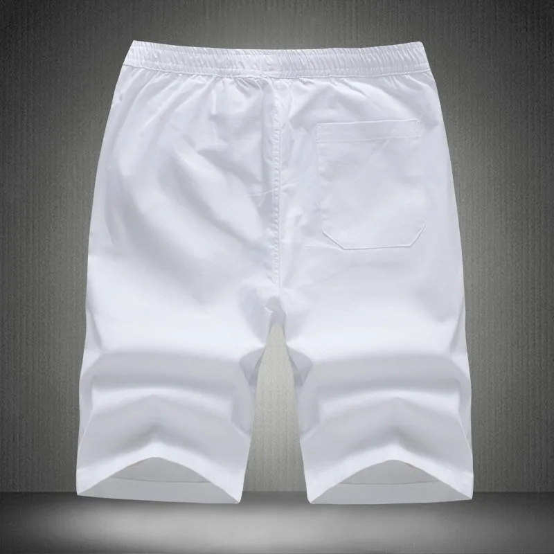 Мужские пляжные шорты 2016 лето мода хлопок марка бермуды 10 цвета Большой размер