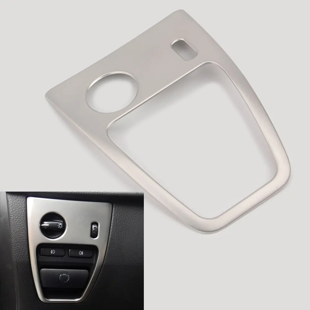 

Car Headlight Control Fuel Button Release&Parking Brake Cover Trim Sticker for VOLVO XC90 2002-2014 Car Accessories Styling