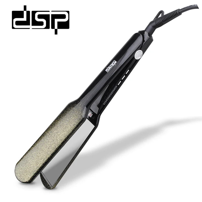 DSP Flat Iron цифровой Контроль температуры Керамика выпрямитель для волос 360 градусов