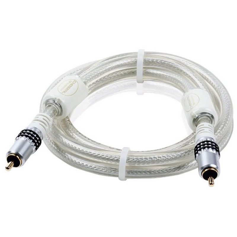 Choseal 30 юбилей QS6771 RCA сабвуфер спикер кабель цифровой коаксиальный аудио