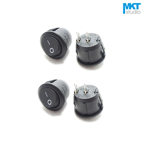 10 шт. цилиндрические круглые Миниатюрные электрические лодки|on/off rocker switch|position