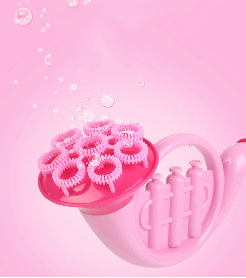 Музыкальные инструменты Рог пистолет для мыльных пузырей Bubbler игрушки Горячая