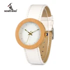 Женские наручные часы BOBO BIRD с бамбуковым ремешком, женские кварцевые часы с японским механизмом, женские часы, быстрая доставка