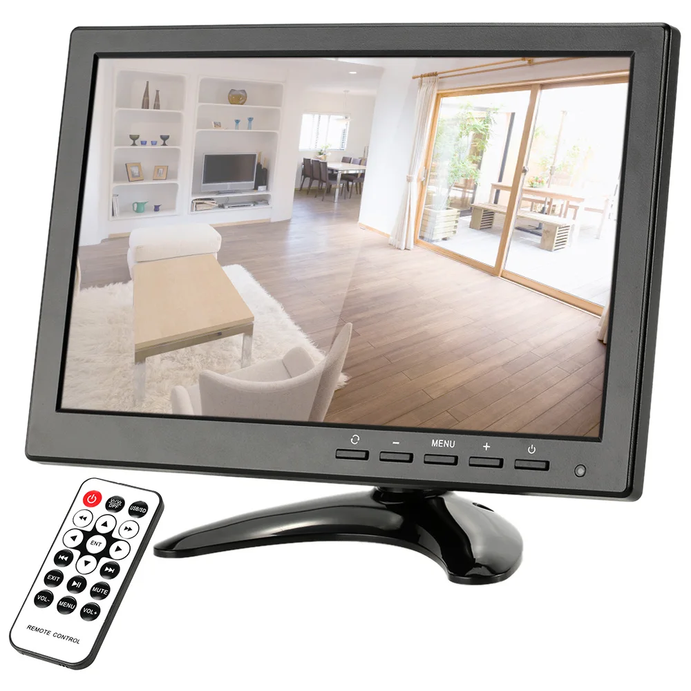 10 1 ”светодиодный IPS монитор с HD/VGA/BNC/AV/USB портами и поддержкой дистанционного