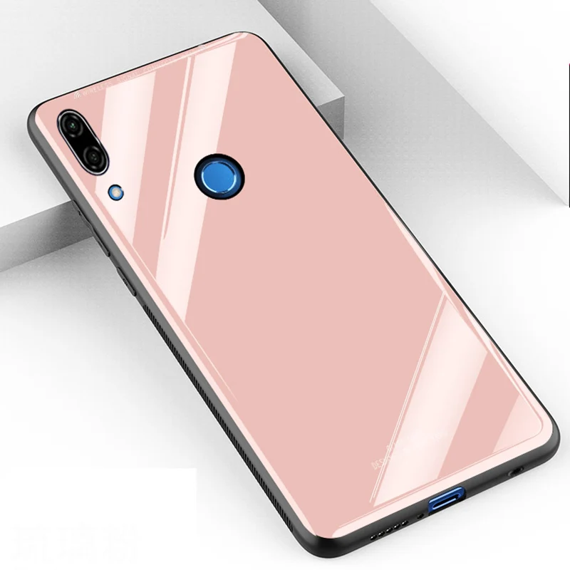 BFOLLOW Hard Case for Huawei Honor 10 V10 / 7A 7C Glass Back Cover Lite 9 Coque |