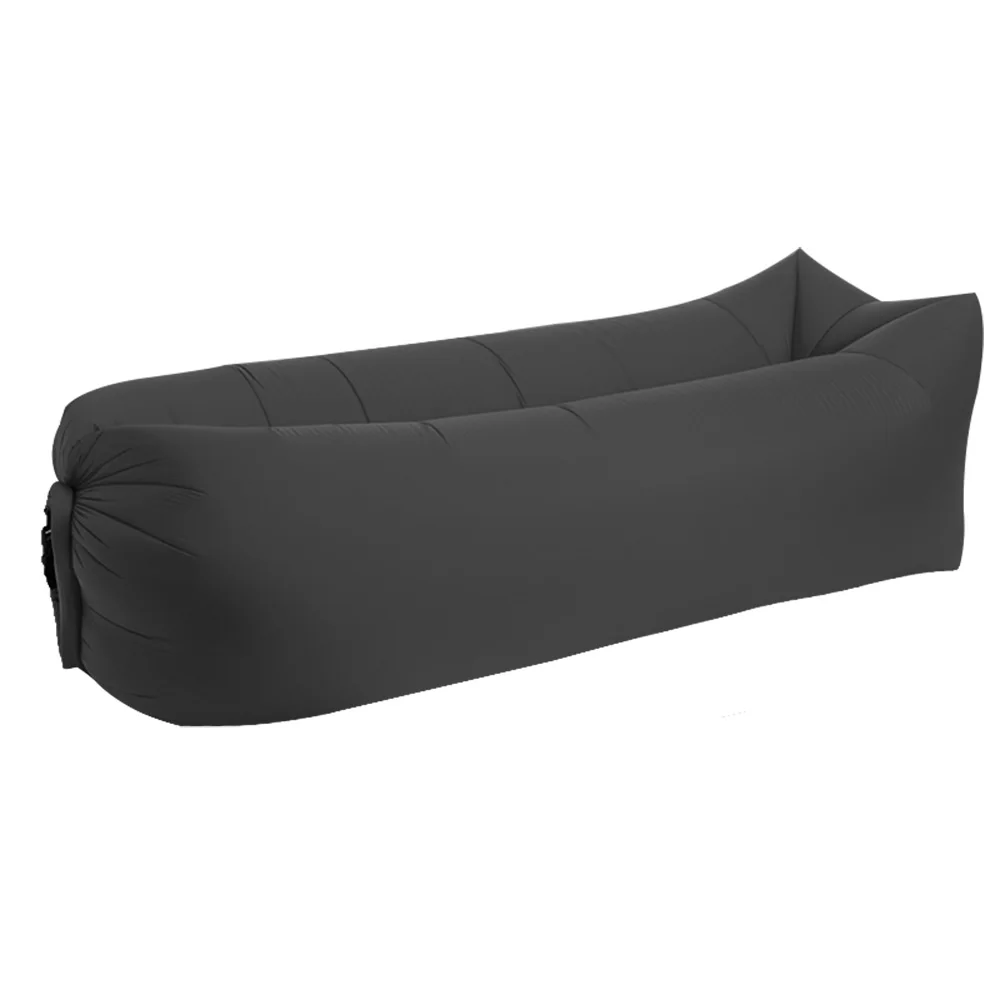 Black Square Открытый надувной воздушный диван Мужчины Женщины Дети ленивый диван спальный мешок ленивый мешок для пляжный волейбол обед отдых кемпинг кровать - Цвет: Black Square