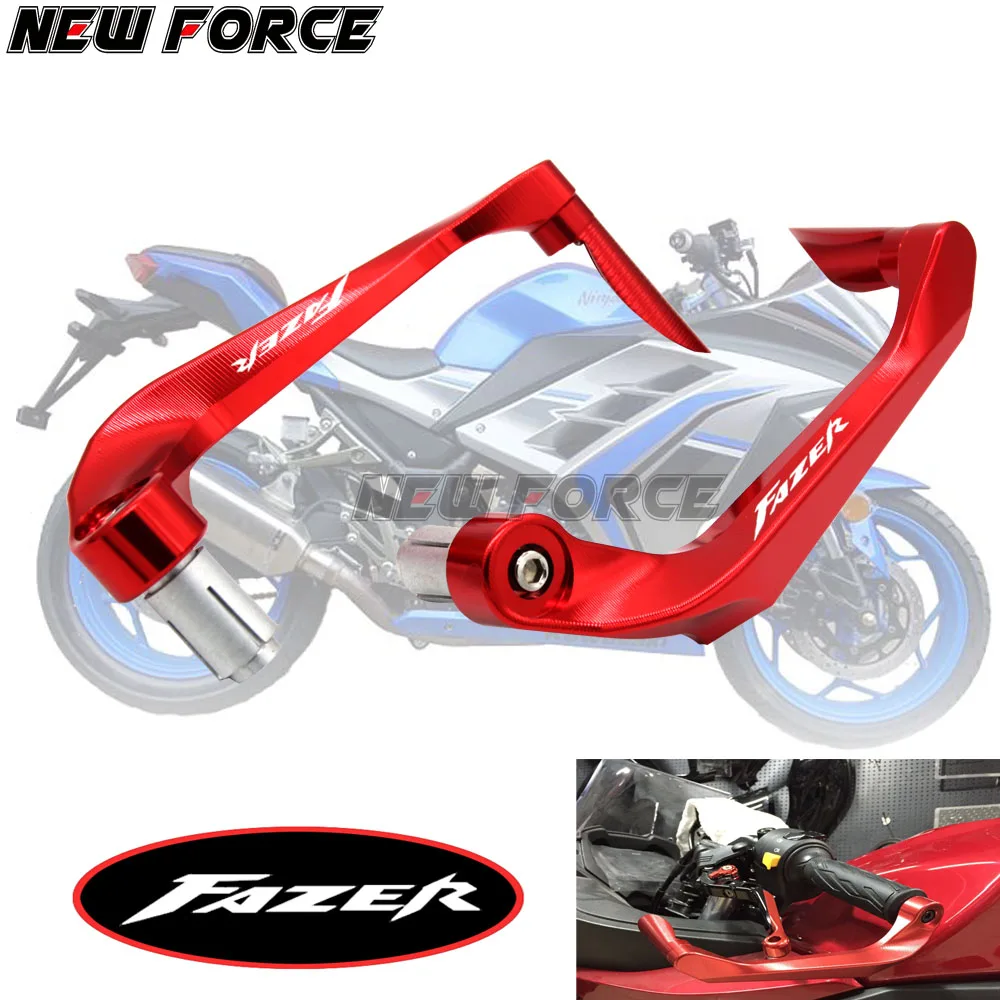 Universal 7/8&quot 22mm Motorcycle Handlebar Brake Clutch Levers Protector Guard For YAMAHA FZ6 FAZER 2004-2008 | Автомобили и