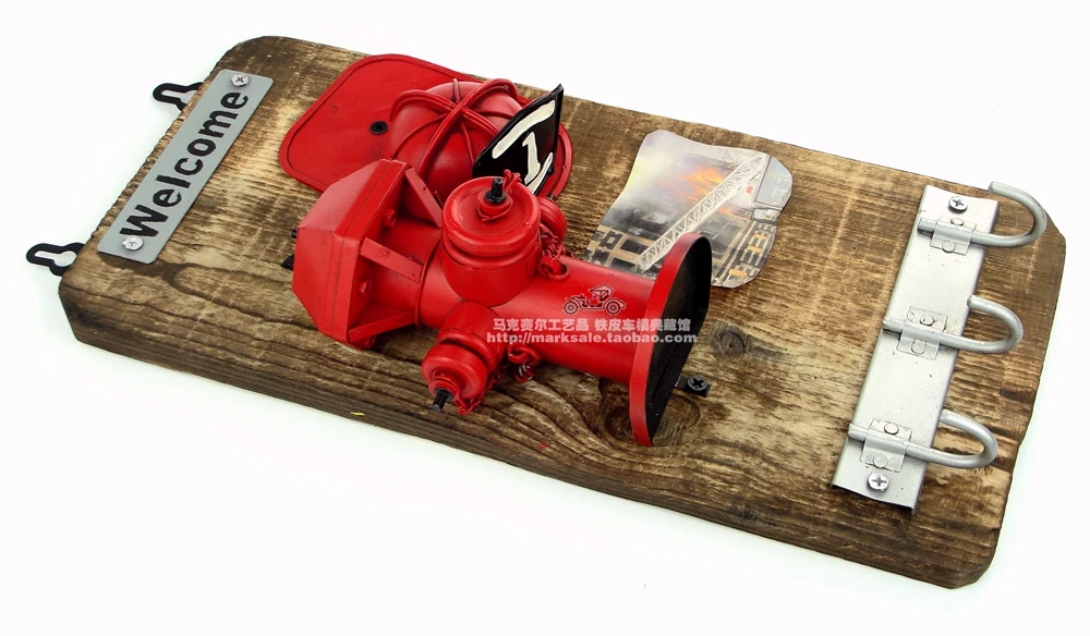Подвеска из кованого железа для украшения стен в виде гидранта|craft metal|craft giftcraft iron