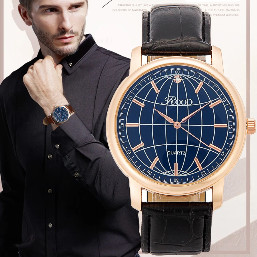 Подарок любителям смотреть мужчин Для женщин Классический с кожаным ремешком