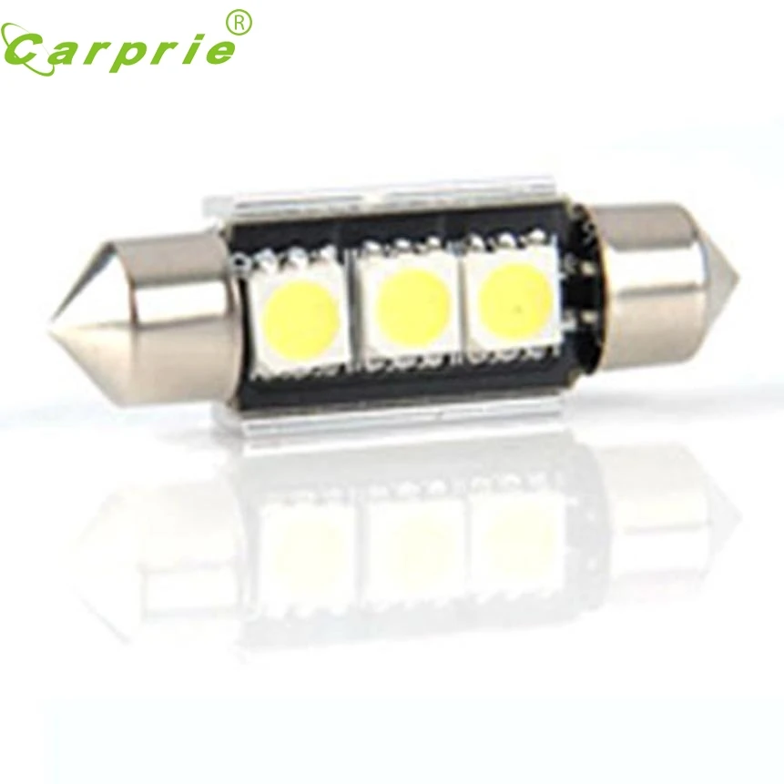 Красивый автомобиль-Стайлинг(31~ 41) мм(2~ 8) SMD белый купол гирлянда CANBUS ОШИБОК автомобиля светодиодный светильник лампы st28