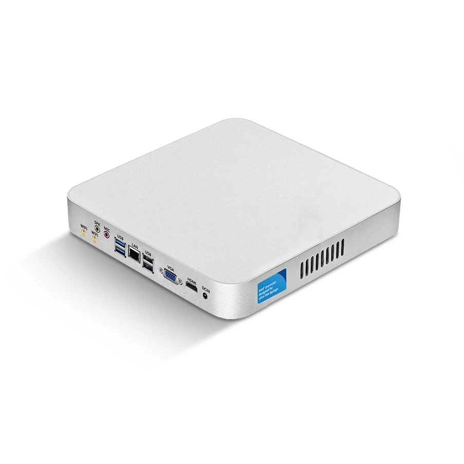 Мини-ПК Intel Core i5 4200U i3 4010U Windows 10 Мини компьютер NUC неттоп настольный мини-компьютер minipc HD графика 4200 wifi HDMI HTPC