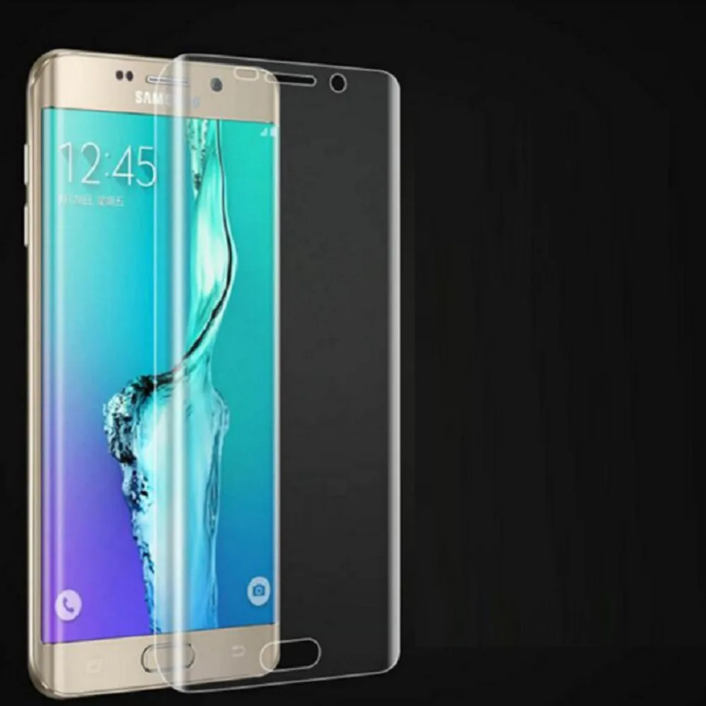 Полное покрытие для Samsung Galaxy S7 S6 Edge Plus Прозрачная Тонкая Защитная пленка из ТПУ