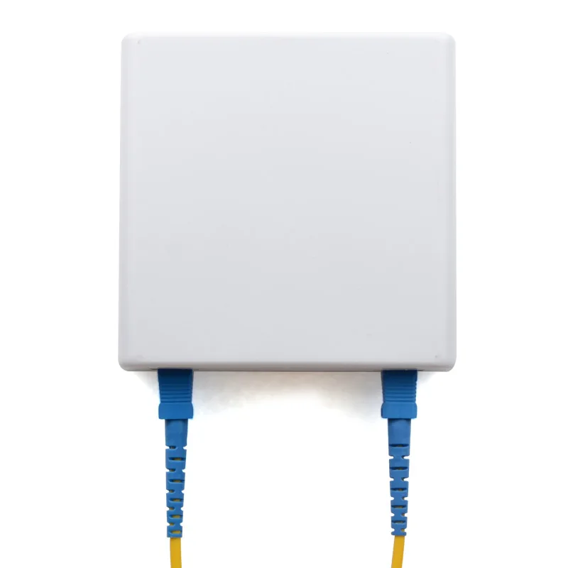 Домашняя коробка/панель панель 86*86 ABS FTTH пластиковая Лицевая из оптического