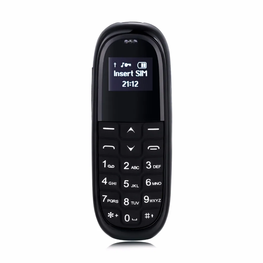 Мини bluetooth dialer мобильный телефон Fsmart KK1 KK2 0,66 дюймовый маленький экран Celular magic voice изменить мобильный телефон русская клавиатура