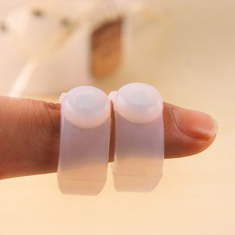 2 шт./лот Магнитный Силиконовый Массаж ног с кольцом сжигание жира для потери Вес