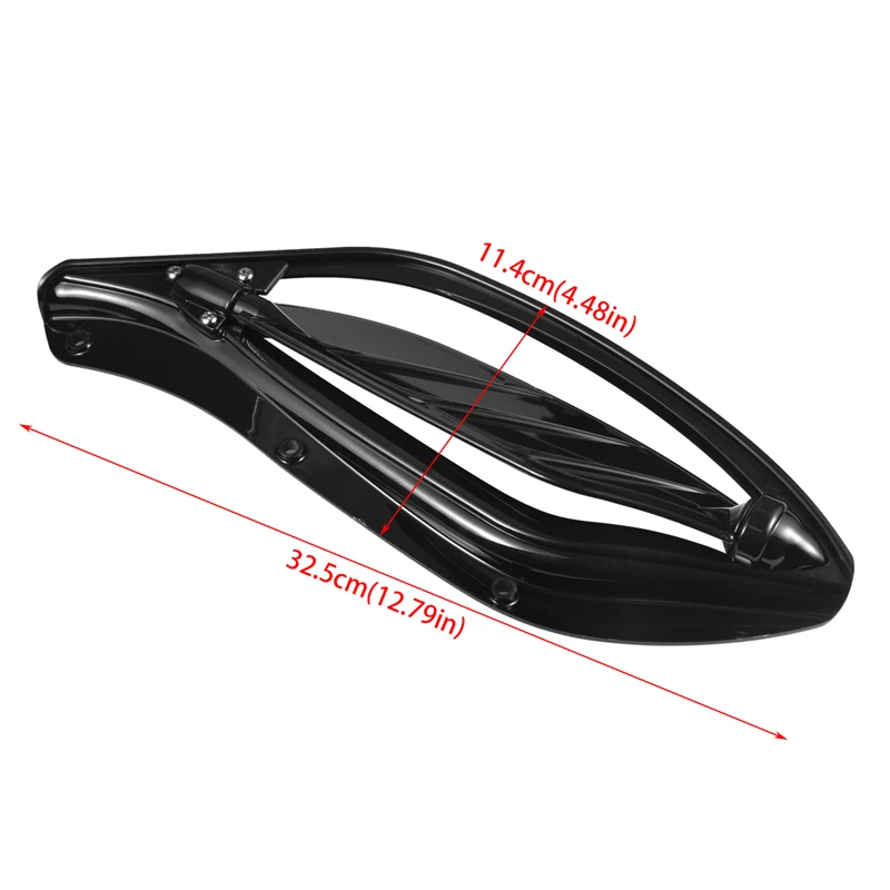 Регулируемое воздушное боковое крыло для мотоцикла дефлектор Harley Touring 96 13