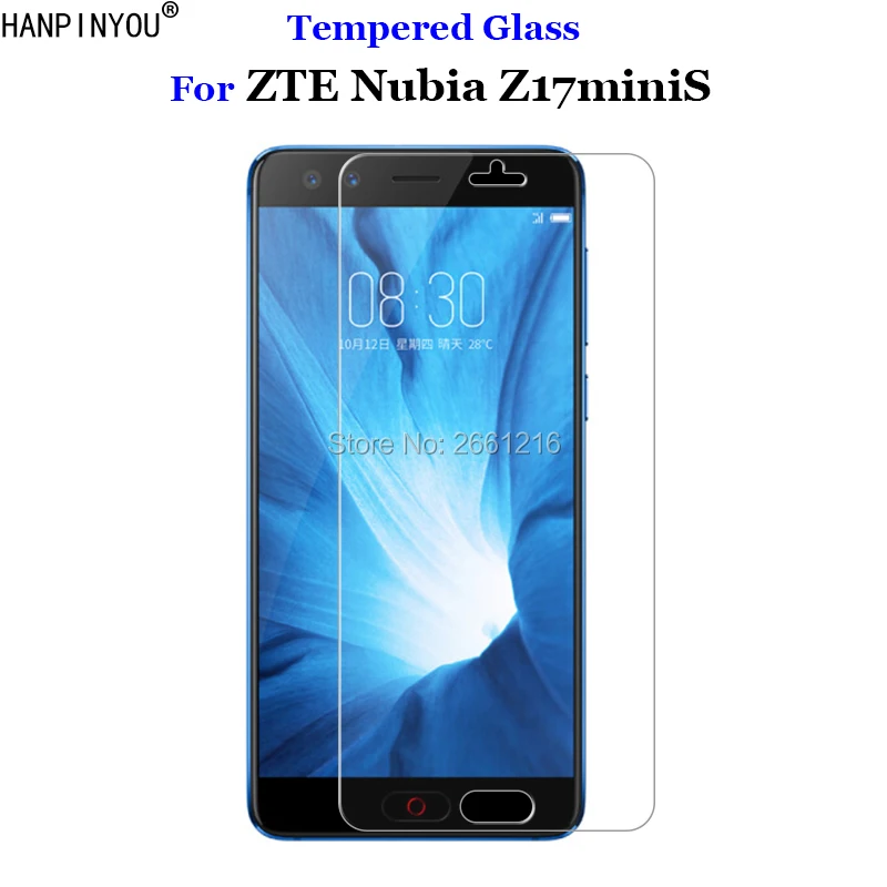 Закаленное стекло 9H 2.5D для ZTE Nubia Z17miniS Премиум Защитная пленка экрана Z17 miniS mini S 5 2