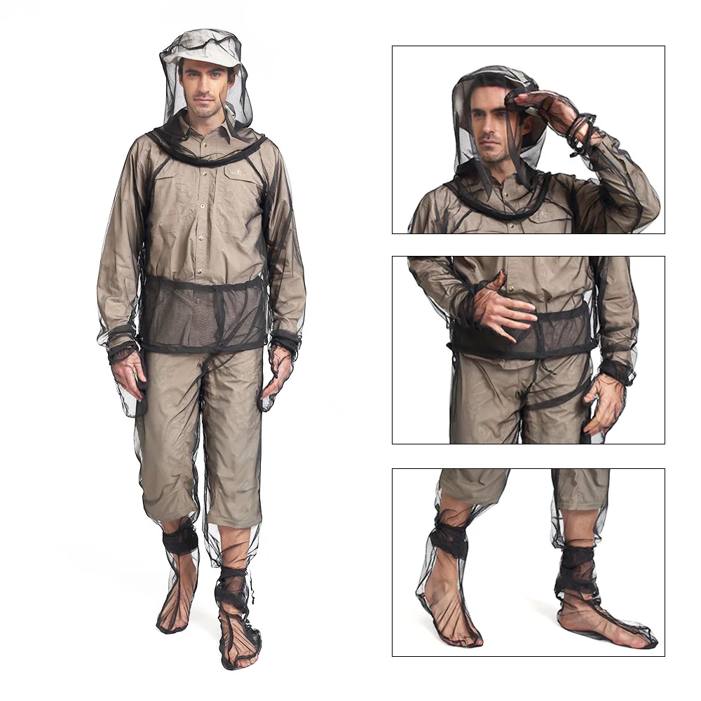 Легкая летняя одежда с изображением жука костюм от комаров куртка митенки штаны