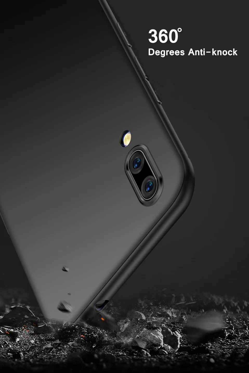 Черный мягкий матовый новый роскошный тонкий силиконовый чехол для Huawei P10 P9 P20 Lite