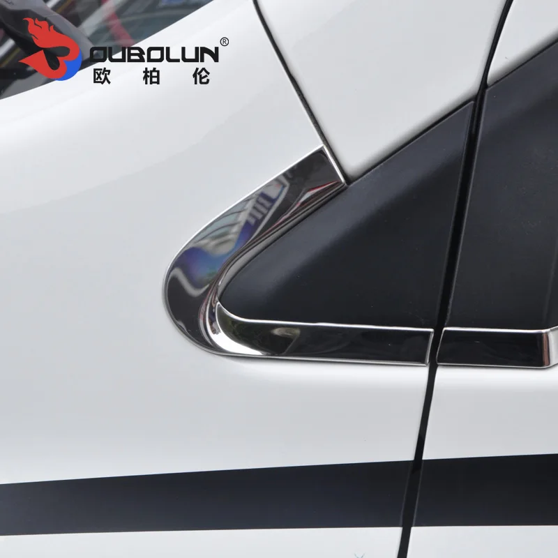 stainless steel Strips Car Center Column Window Trim Decoration Accessories styling for Suzuki S-CROSS 2014-2018 | Автомобили и
