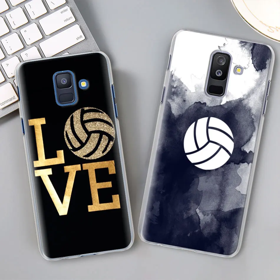 Я люблю волейбол чехол КРЫШКА ДЛЯ samsung Galaxy A30 A40 A50 A70 A6 A8 плюс A7 A9 M30 чехол для телефона Coque