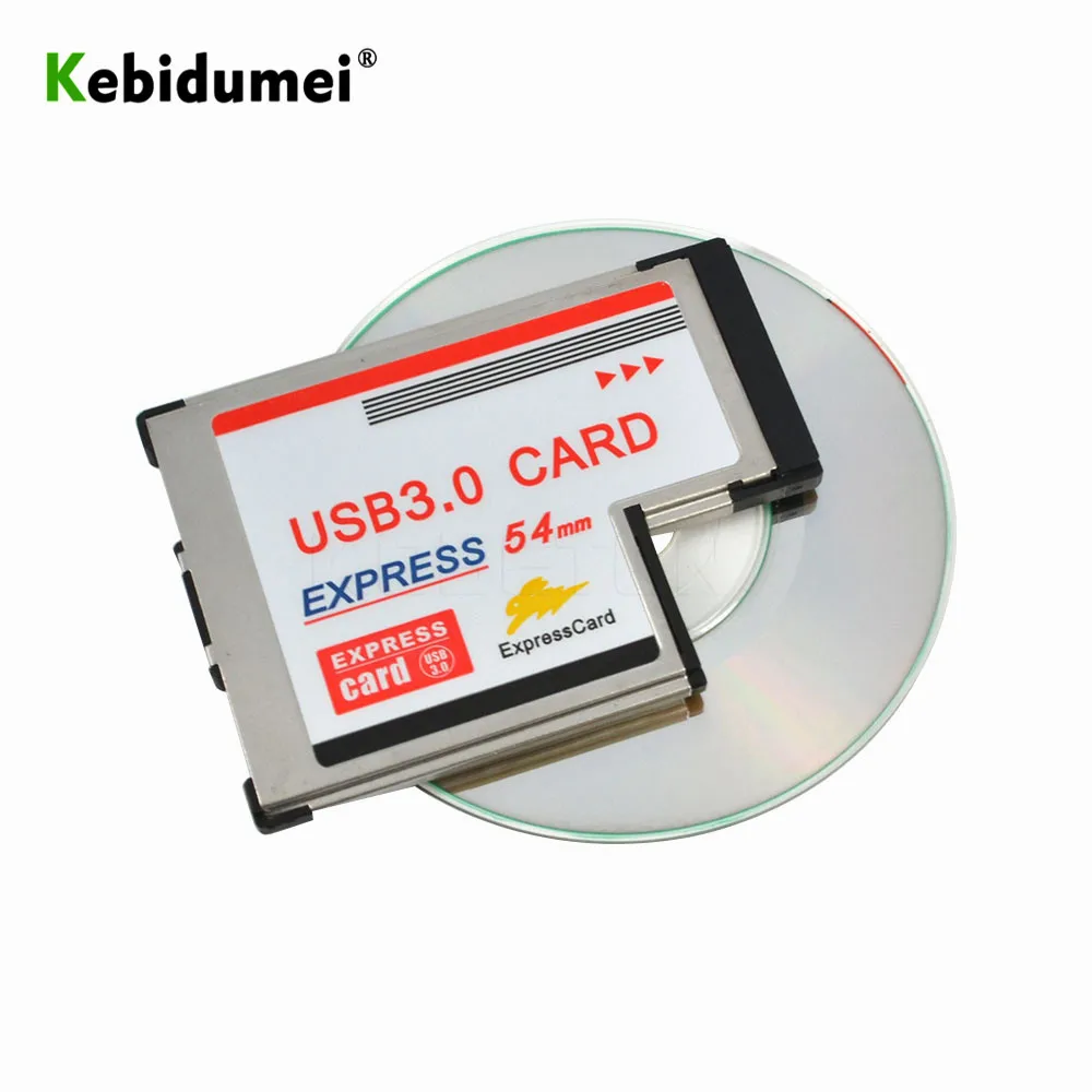 2 порта USB 3 0 концентратор экспресс карта 54 мм скрытый адаптер с драйверами CD для