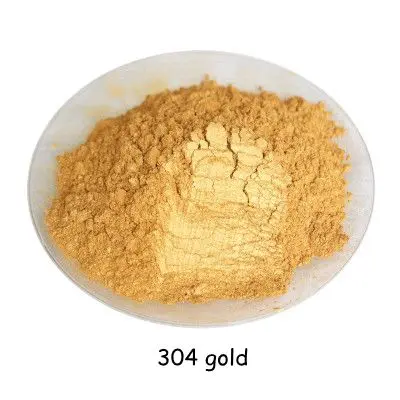 304 gold 500 г золотой порошок buytoes для украшения дома, натуральная перламутровая Слюда Порошок для лака для ногтей или теней для век и губной помады, Мыло DIY - Цвет: 304 gold