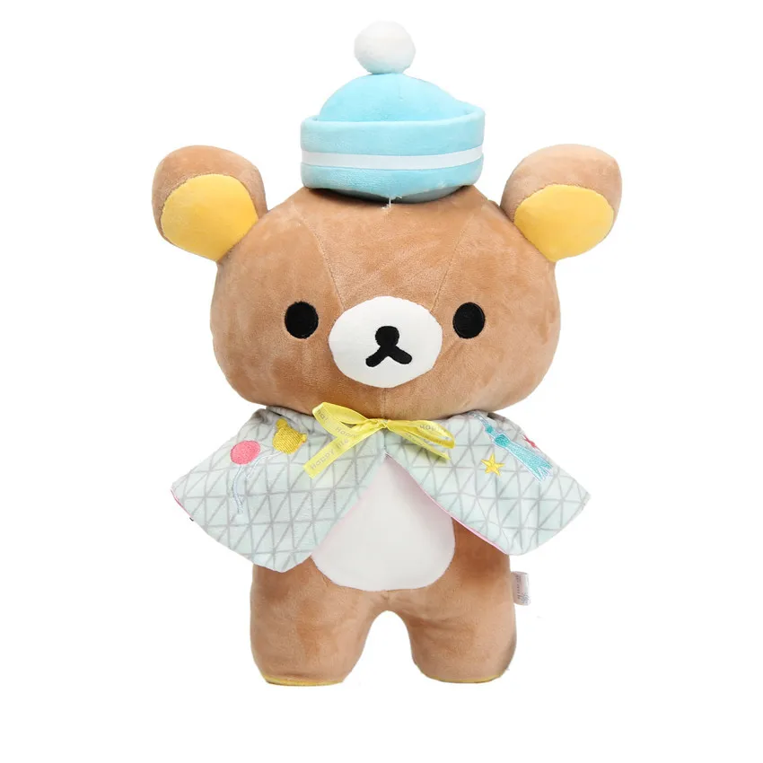 25/35 см Kawaii Большой коричневый японский Стиль Rilakkuma плюшевая игрушка мишка чучело кукла, подарок на день рождения