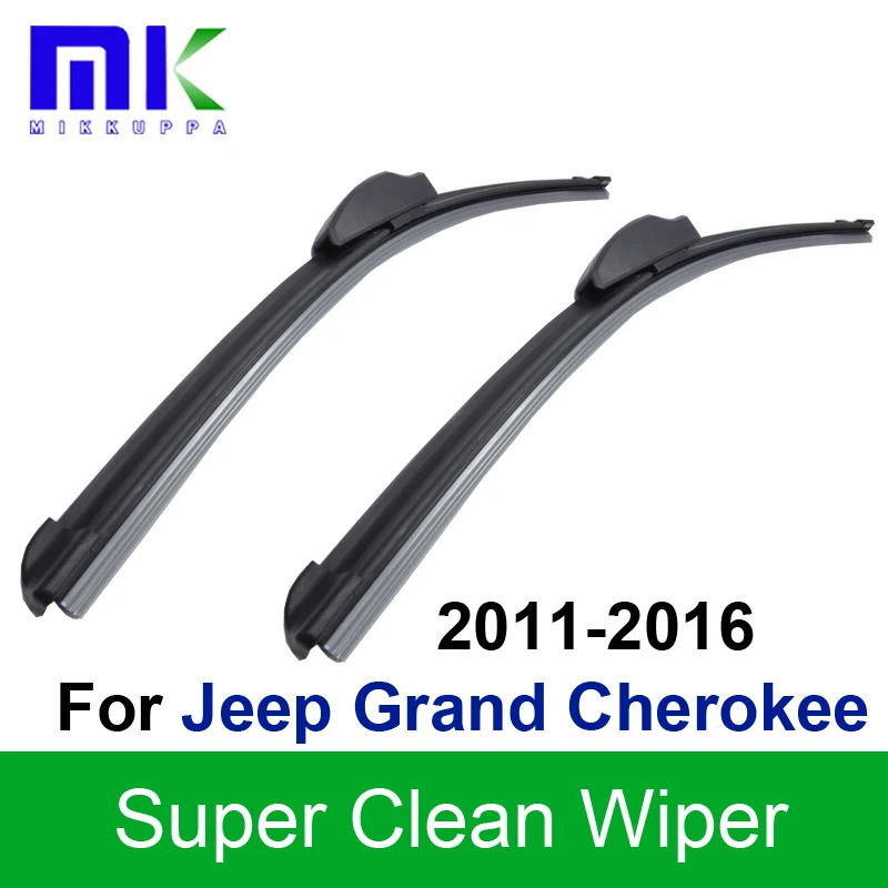 Резиновые щетки стеклоочистителя для Jeep Grand Cherokee 2011 2012 2013 2014 2015 2016