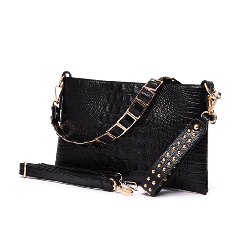 JF-U Дамы Новая Мода Сумки Женщины Кожаные Аллигатор Малый Crossbody Сумка для Женщин