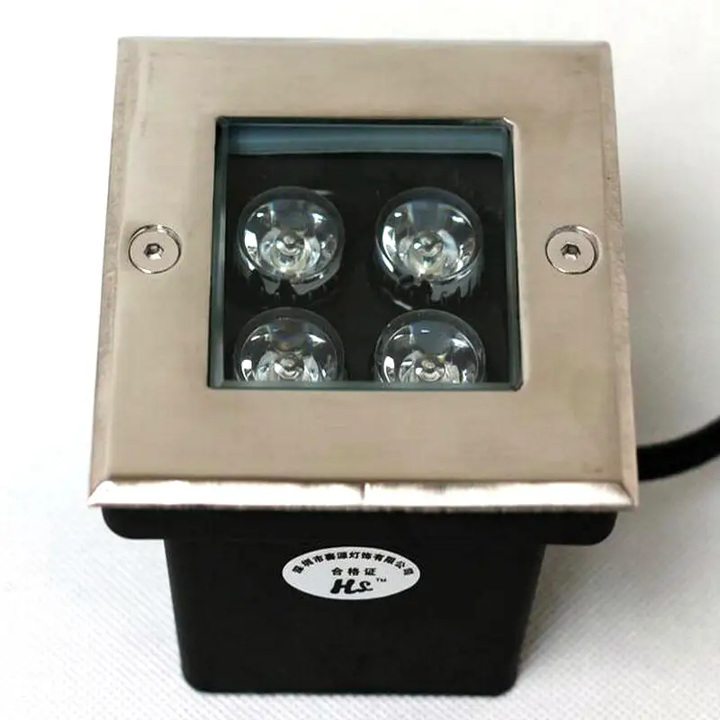 Водонепроницаемый светодиодный подземный светильник лампа для сада травы сцены