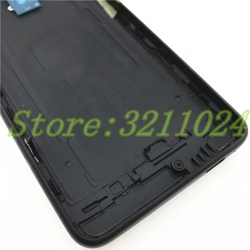 Металлический Батарея дверь задняя крышка Корпус для htc jne mini M4 601s 601n 601e сзади чехол Батарея крышка с кнопками