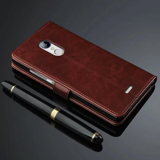 Модный Роскошный чехол-книжка из искусственной кожи с подставкой для ZTE V5 3 Mighty