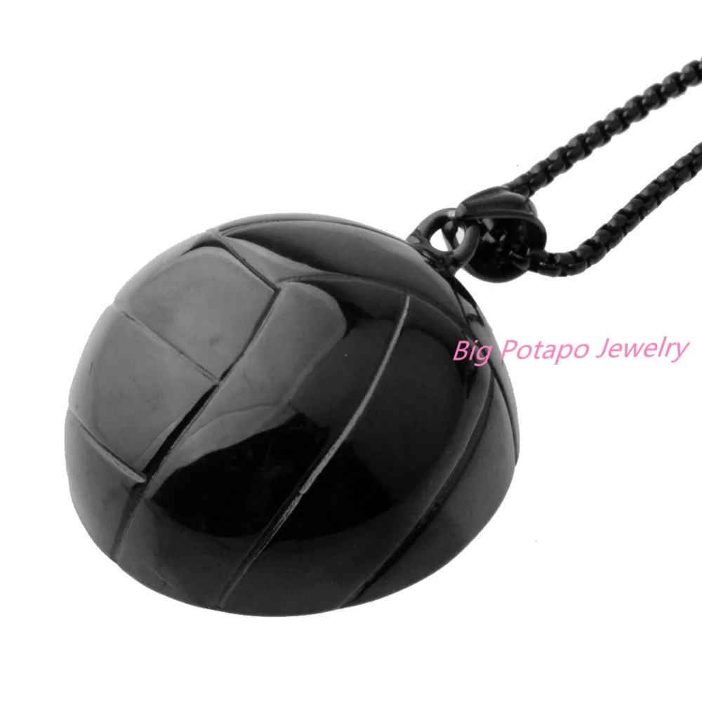 Футбольные мужские цепочки золотого цвета из нержавеющей стали Фитнес футбол